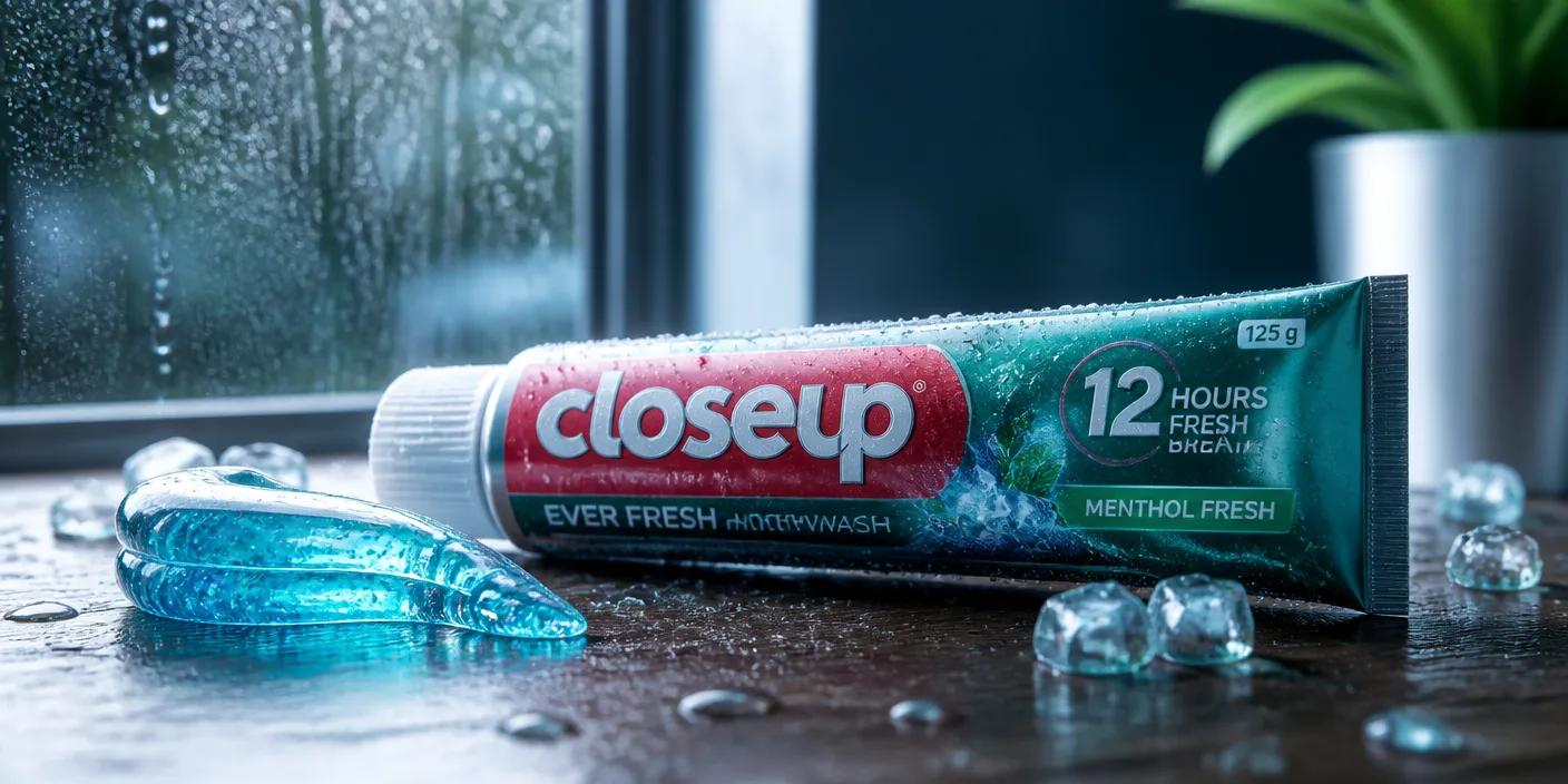 خمیر دندان کلوس آپ سری Ever Fresh مدل Menthol Fresh وزن 125 گرم