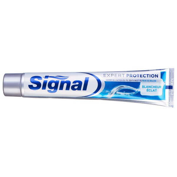 خمیر دندان سیگنال سری Expert Protection مدل Glowing White تیوب 75 میلی لیتر